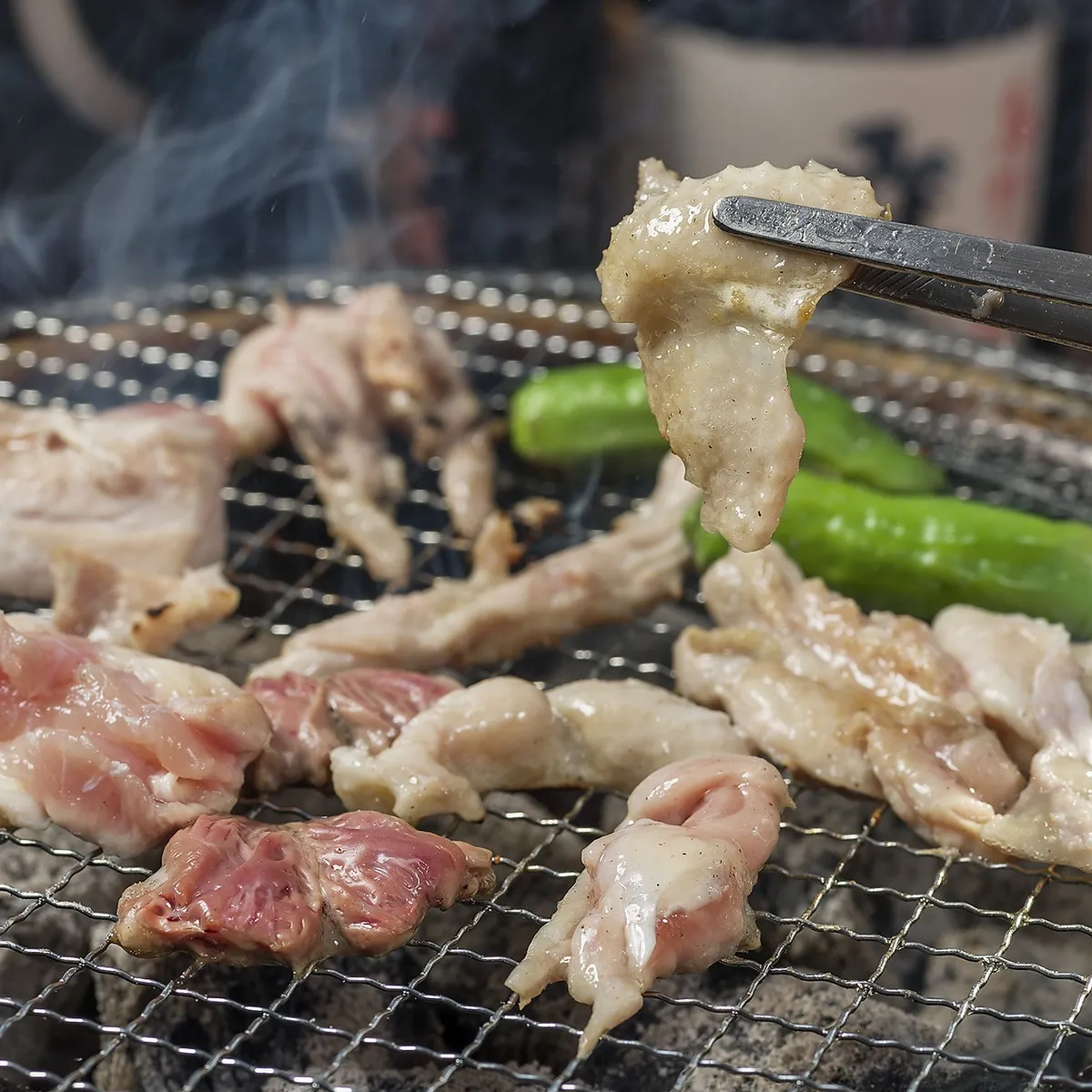 【セルフで焼き鳥】美味しく楽しくお食事ができるスタイルです ! 迷ったら、おまかせ盛¥2,000もございます♪
